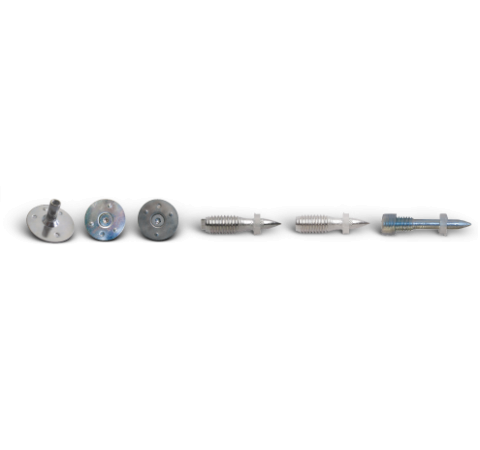 GD Bossong powder actuated nails with threaded M6 and M8 head